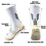 Tất Vớ Đá Bóng - Tất Vớ Thể Thao Unisex Cổ Cao LT008